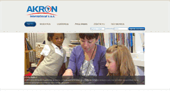 Desktop Screenshot of akronenglish.com